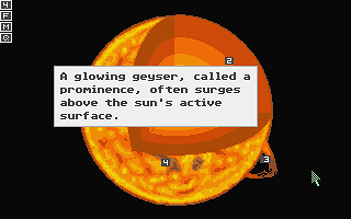 Geography-1 - The Solar System atari screenshot